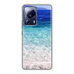 Силіконовий чохол з КАРТИНКАМИ літо для Xiaomi 13 Lite (AlphaPrint) (Море)