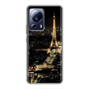Чохол Ейфелева Вежа Xiaomi 13 Lite - (AlphaPrint) (Нічний Париж)
