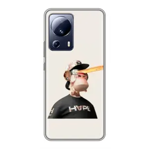 Чохли з Мавпами NFT для Xiaomi 13 Lite (AlphaPrint) (мавпа NFT в окулярах)