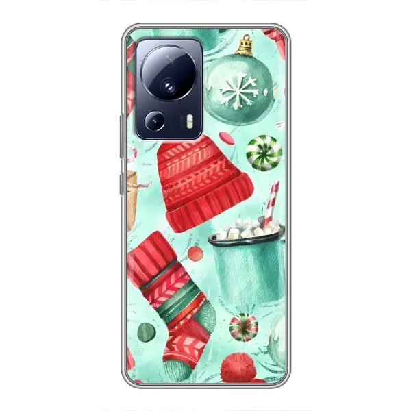 Чехол с принтом «Одежда НГ» для Xiaomi 13 Lite Чехол с принтом «Одежда НГ» для Xiaomi 13 Lite