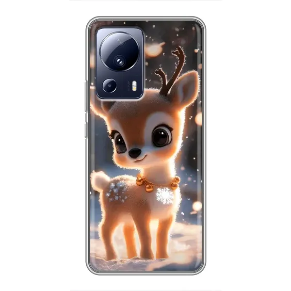Чехол с принтом «Олененок» для Xiaomi 13 Lite Чехол с принтом «Олененок» для Xiaomi 13 Lite