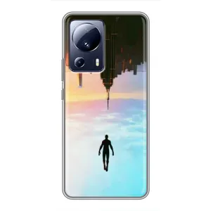 Чохол з людиною павуком для Xiaomi 13 Lite - (AlphaPrint) (Людина павук)