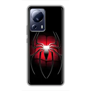 Чохол з людиною павуком для Xiaomi 13 Lite - (AlphaPrint) (Паук марвел)