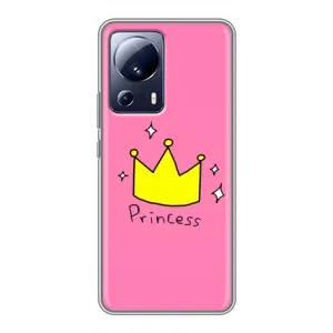 Чохол з картинкою (Стильні) Сяомі 13 Лайт - (AlphaPrint) (Princess)