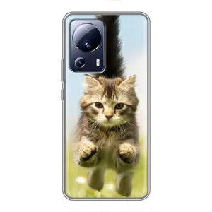 Чохли з Котиками для Xiaomi 13 Lite (VPrint) (Прижок кота)