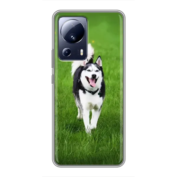 Чохол з принтом «Радісний Хаскі» для Xiaomi 13 Lite
