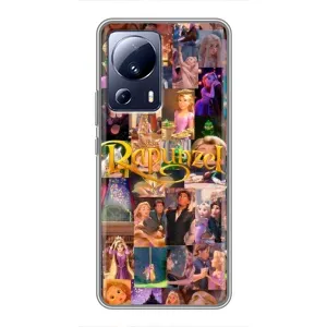 Чехол Рапунцель для Xiaomi 13 Lite (Коллаж Рапунцель)