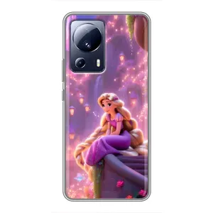 Чехол Рапунцель для Xiaomi 13 Lite (Рапунцель в замке)
