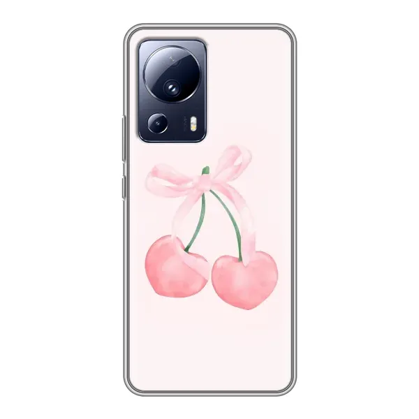 Чехол с принтом «Розовые вишни» для Xiaomi 13 Lite Чехол с принтом «Розовые вишни» для Xiaomi 13 Lite