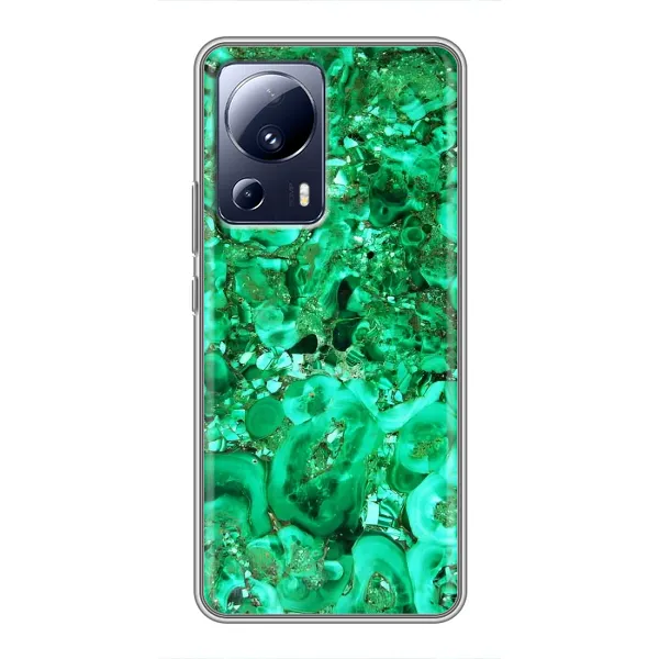 Чехол с принтом «Салатный Мрамор» для Xiaomi 13 Lite
