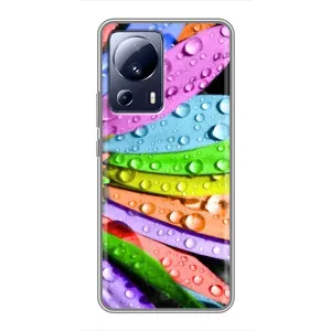 Чехлы (ART) Цветы на Xiaomi 13 Lite (VPrint) (Семицветик)