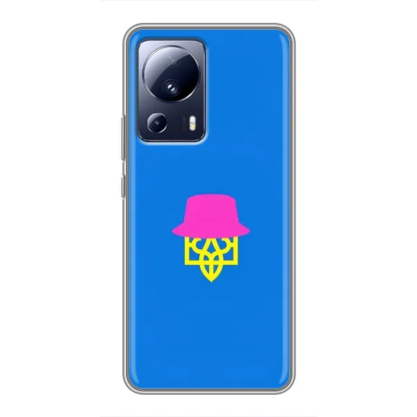 Чохол з принтом «Шапка на гербу» для Xiaomi 13 Lite