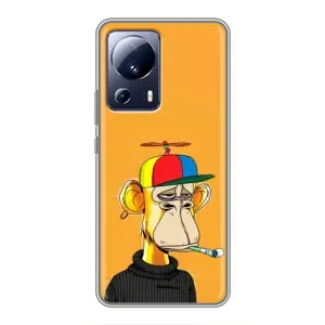 Чохли з Мавпами NFT для Xiaomi 13 Lite (AlphaPrint) (Нудна мавпа NFT)