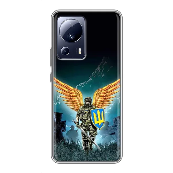 Чохол з принтом «Солдат ЗСУ» для Xiaomi 13 Lite Чохол з принтом «Солдат ЗСУ» для Xiaomi 13 Lite