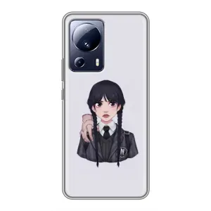 Чохли Венсдей на Xiaomi 13 Lite Уенсдей (AlphaPrint) (Венздей і Річ)