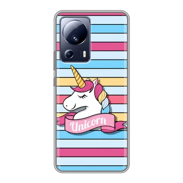 Чохол з принтом «Unicorn» для Xiaomi 13 Lite