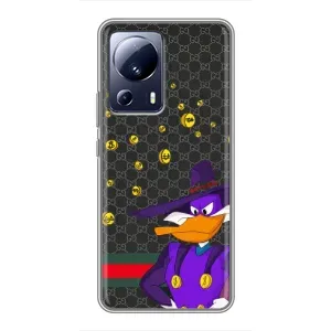 Бренднові Чохли для Xiaomi 13 Lite - (PREMIUMPrint) (Утка Гуччі)