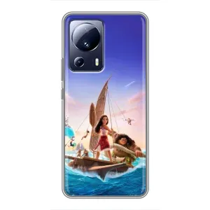 Чехол с мультфильмом Моана Xiaomi 13 Lite (Команда Ваяна Мауи)