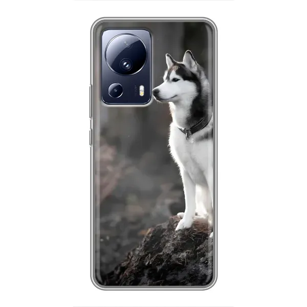 Чохол з принтом «Вірний собака» для Xiaomi 13 Lite