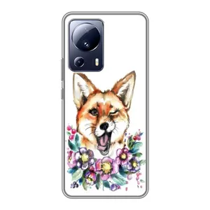 Чохли з картинкою Лисичка для Xiaomi 13 Lite (VPrint) (Весела лисичка)
