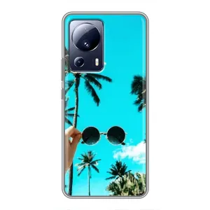 Силіконовий чохол з КАРТИНКАМИ літо для Xiaomi 13 Lite (AlphaPrint) (Погляд літо)
