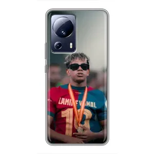 Чехол с футболистом Ламин Ямаль Xiaomi 13 Lite (Ямаль Барса)