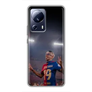 Чехол с футболистом Ламин Ямаль Xiaomi 13 Lite (Ямаль на стадионе)