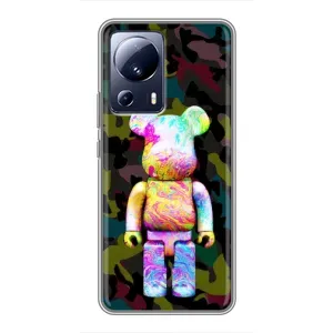 Чохли для Xiaomi 13 Lite - Bearbrick Louis Vuitton (PREMIUMPrint) (Яскравий Bearbrick)