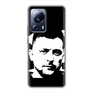 Чохол для Xiaomi 13 Lite (AlphaPrint - с принтом Зеленського) (Зеленский АРТ)