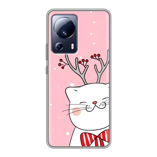 Чехол с принтом «Зимний кот» для Xiaomi 13 Lite Чехол с принтом «Зимний кот» для Xiaomi 13 Lite