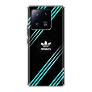 Чехлы Адидас для Xiaomi 13 Pro (AlphaPrint) (Адидас с полосами)
