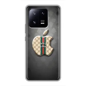 Чехлы ГУЧЧИ для Сяоми 13 Про (AlphaPrint) (Apple gucci)