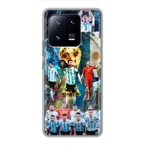 Чехлы Месси для Xiaomi 13 Pro (AlphaPrint) (Аргентина Месси)