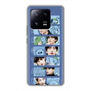 Чехлы BTS для Xiaomi 13 Pro (AlphaPrint) (Bangtan)