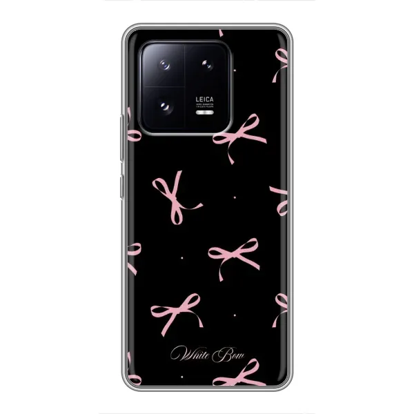 Чехол с принтом «Банты на черном» для Xiaomi 13 Pro