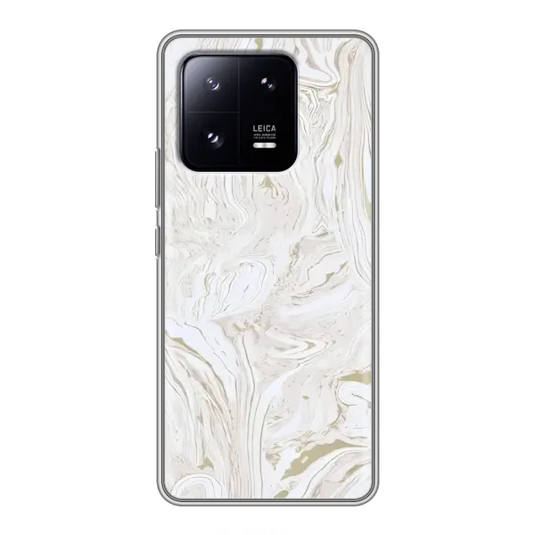 Чехол с принтом «Белый мрамор» для Xiaomi 13 Pro
