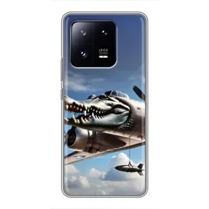 Чехол с мемом Тралалело тралала на Xiaomi 13 Pro (Бомбардиро крокодило)