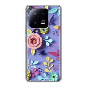Чехлы с Цветами для Xiaomi 13 Pro (VPrint) (Цветочный дизайн)