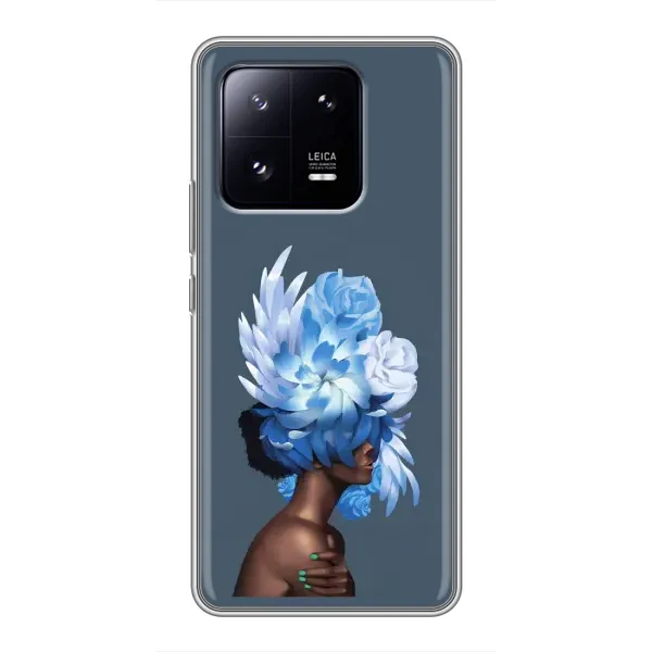 Чехол с принтом «Цветы на голове» для Xiaomi 13 Pro Чехол с принтом «Цветы на голове» для Xiaomi 13 Pro