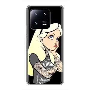 Чехол с печатью для Xiaomi 13 Pro - (Мода) (AlphaPrint) (Девочка в тату)