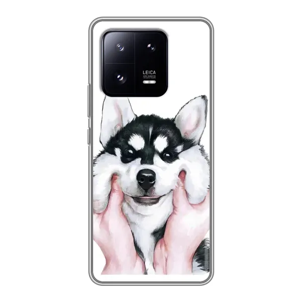 Чохол з принтом «Радісний Хаскі» для Xiaomi 13 Pro Чохол з принтом «Радісний Хаскі» для Xiaomi 13 Pro