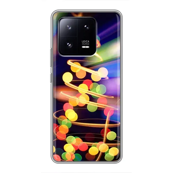 Чехол с принтом «Елка с гирлянд» для Xiaomi 13 Pro