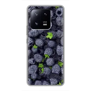 Чехлы с Фруктами для Xiaomi 13 Pro (VPrint) (Ежевика)