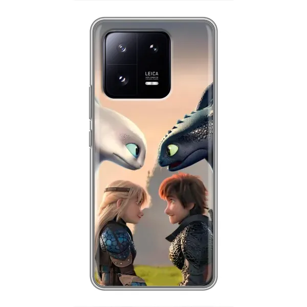 Чохол з принтом «Гикавка і Астрід» для Xiaomi 13 Pro Чохол з принтом «Гикавка і Астрід» для Xiaomi 13 Pro