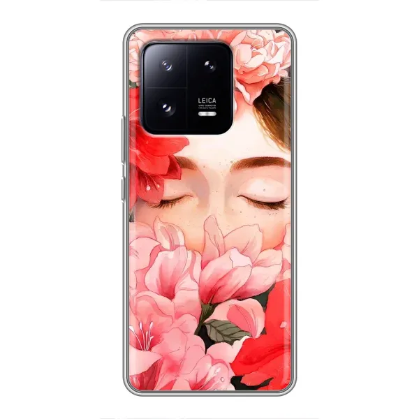 Чехол с принтом «Глаза в цветах» для Xiaomi 13 Pro Чехол с принтом «Глаза в цветах» для Xiaomi 13 Pro