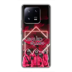Чохол Гра в кальмара для Xiaomi 13 Pro (Охоронці Гра кальмара)