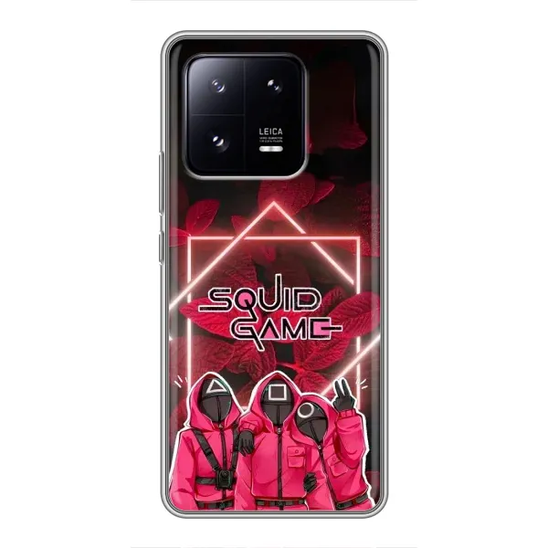 Чохол з принтом «Охоронці Гра кальмара» для Xiaomi 13 Pro Чохол з принтом «Охоронці Гра кальмара» для Xiaomi 13 Pro