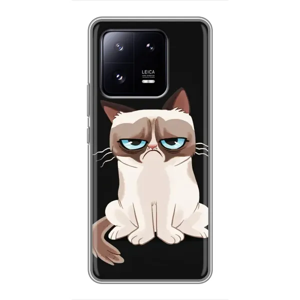 Чохол з принтом «Сумний кіт» для Xiaomi 13 Pro