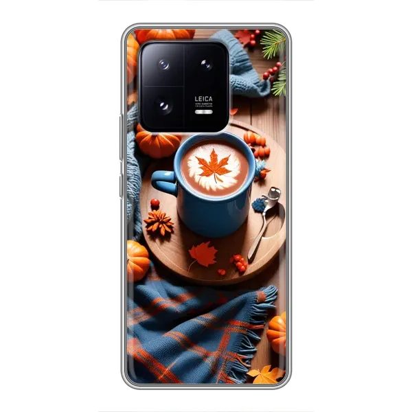Чехол с принтом «Кофе и тыковки» для Xiaomi 13 Pro Чехол с принтом «Кофе и тыковки» для Xiaomi 13 Pro