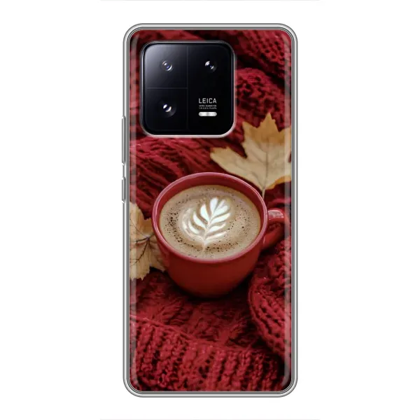 Чехол с принтом «Кофе на пледе» для Xiaomi 13 Pro